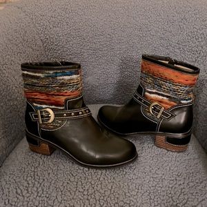 L’Artiste by Spring Step Gaetana Booties EU 39 NWOT